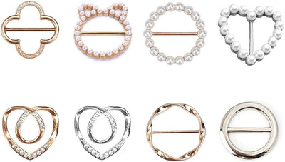 8 Stück Metall T-Shirt Clips