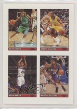 2005 Topps Bazooka 4-on-1 Stickers Devin Harris Speedy Claxton Kevin Martin 09o4
