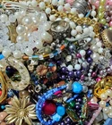 3 Lbs. Vintage to Modern Costume Jewelry Junk Tangled Estate Craft Lot (Lt # SS)