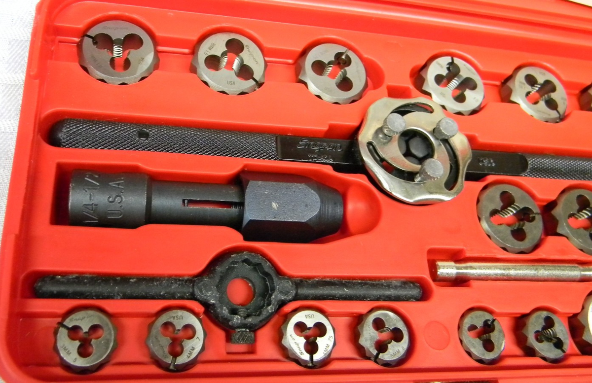Snap-on 41pc Metric Tap and Die Set TDM117A for sale online | eBay