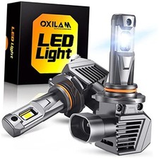 9005 LED Bulbs 900 Brighter 50000LM White, 3 Min Quick Install, 9005/HB3