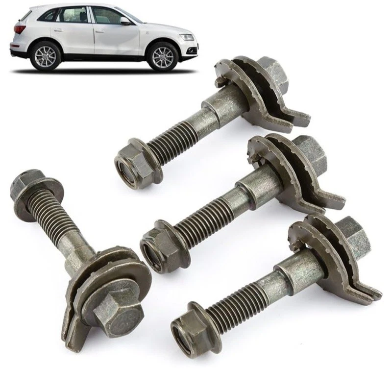Kit de pernos de leva de cuatro ruedas de 14 mm para automóvil alineación de corrección de inclinación ajustable EE. UU. Foto 2 de 4