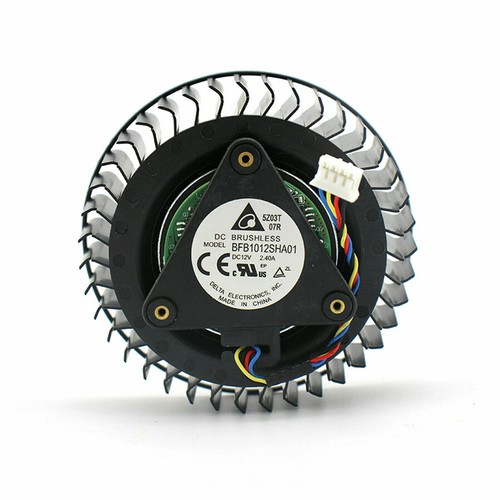 For DELTA Reference R9 390x AMD 390x BV5 12V Brushless Turbo BFB1012SHA01 Fan - Afbeelding 4 van 7