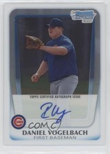 2011 Bowman Draft Chrome Prospects Auto Daniel Vogelbach #BCAP-DV Auto 9gj