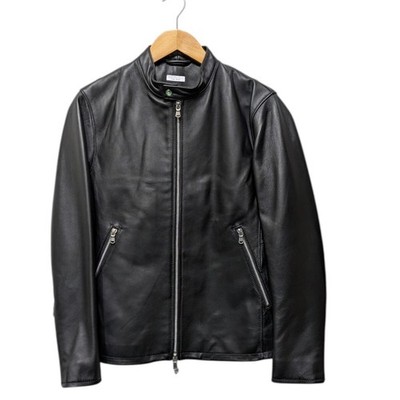 BEAUTY & YOUTH UNITED ARROWS Leather Single Riders Jacket Black M