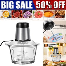 Food Processor Pro Electric Chopper Electric Processor Blender Mixer Grinder UK
