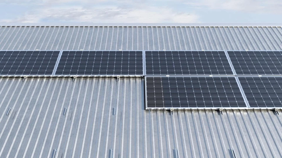 Kit Lamiera Grecata 2X Profilo Solar Metal + 10X Viti + 2X Morsetti PMU, per Fis - Immagine 4 di 4