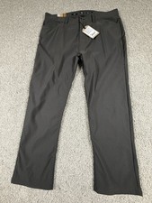 NWT Prana Brion Slim Pants Size 40 X 30 Dark Iron