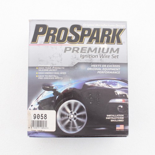 ProSpark Premium 9058 Spark Plug Wire Set for 89-95 Allante Deville Eldorado V8 - Picture 3 of 3