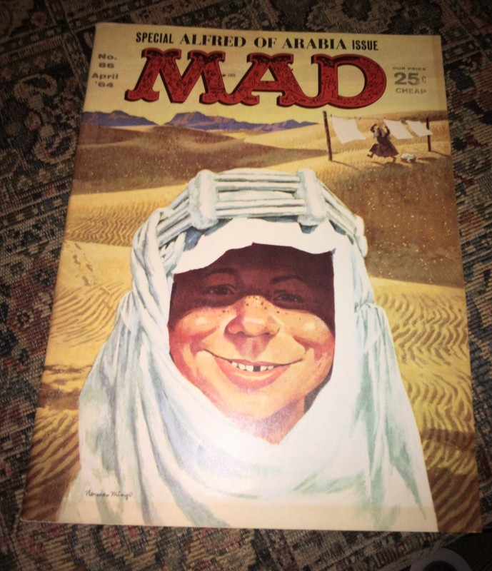 MAD #86 EC April 1964 mid-cond Mingo cover