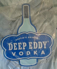 DEEP EDDY AUSTIN'S ORIGINAL VODKA BAR METAL SIGN -NEW! 15 x 19 - COOL RARE!