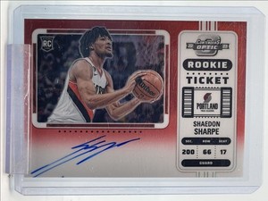 その他 shaedon sharpe auto OPTIC GOLD PSA10 Shaedon Sharpe 2022 Contenders #110 Rookie Ticket Auto Price