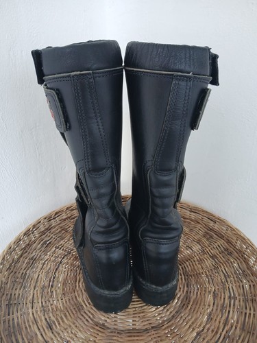 Hein Gericke Gore-Tex Motorcycle Boots Size 38. Straps with red logo - Bild 4 von 6