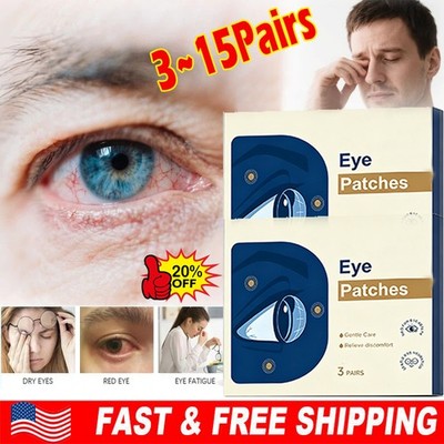 15X Lutein Eye Patches Relieve Eye Fatigue Dry Eyes Astringent Eyes Dark Circles