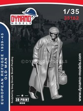 DYNAMO MODEL 1:35 SET 35162 WORLD WAR II EUROPEAN REFUGEE THE OLD MAN 1939-45