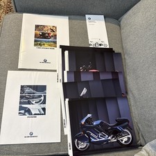 1992 BMW Motorcycles Sales Folder, 9 Photo-Spec Sheets and Price List
