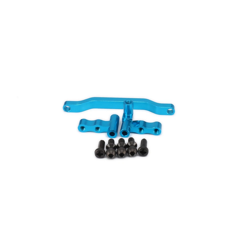 Motor ESC Suspension Arm Hub Carrier For RC 1/18 WLtoys A959 A969 A979 K929 Blue - Image 2 of 4