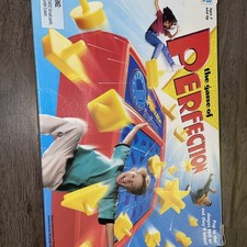 Vintage 1995 Perfection Family Board Game Milton Bradley Read