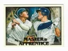 AARON JUDGE  2019  TOPPS GALLERY "MASTER & APPRENTICE" w/BABE RUTH CARD #MA-RJ