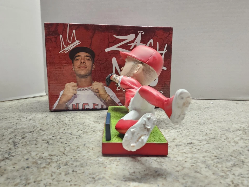 Zach Neto Los Angeles Angels MLB 2025 SGA Bobblehead NIB - Image 4 of 4