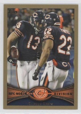 2012 Topps Gold 1783/2012 Chicago Bears Matt Forte Johnny Knox #13 1bq0