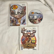 Bass Pro Shops The Hunt The Strike Cabelas Legendary Adventures Nintendo Wii