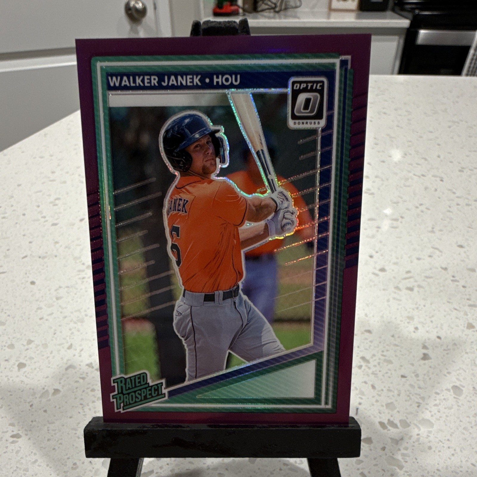 Panini Donruss Optic 2025 Walker Janek Astros Rated Prospects #176 Purple /49