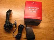 HALLMARK KEEPSAKE CHRISTMAS ORNAMENT , POWER SUPPLY ELECTRICAL CORD FOR UP TO