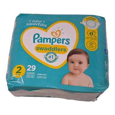 Pampers Swaddlers Disposable Diapers Size 2 (12-18 pounds)