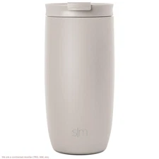 Simple Modern Voyager 16oz Stainless Steel Travel Mug - Almond Birch