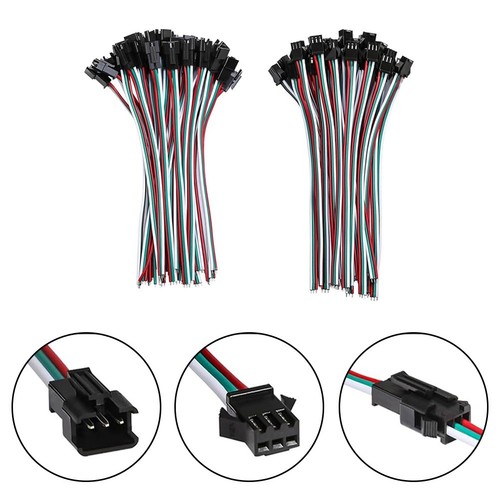 30 Pair For JST SM Connectors with 15cm Wires for LED Strip Installation - Afbeelding 4 van 11