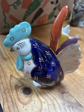 Bellwood Artistic Studio Linchmere multicoloured porcelain cockerel ornament