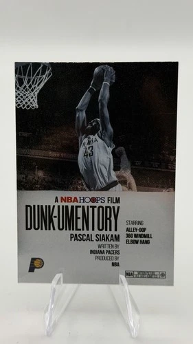 2025-26 Topps NBA Hoops - Dunkumentary Pascal Siakam #D-5 Pixel Burst