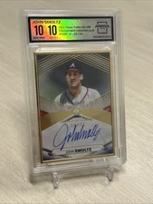 2021 Topps Transcendent Hall of Fame Edition John Smoltz Auto #20/20 AC 10/10