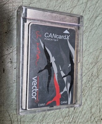 Vector CANcardX PCMCIA Typ II CAN Interface Adapter - Dual Channel CAN1/CAN2
