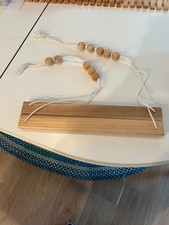 Chicken Swing Toy for Coop Handmade in USA  Natural Safe Wooden Accessories La