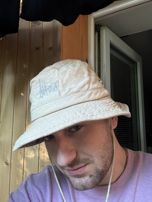 Stussy Vintage 90-00s Bucket Hat Unisex Retro Streetwear Size OS