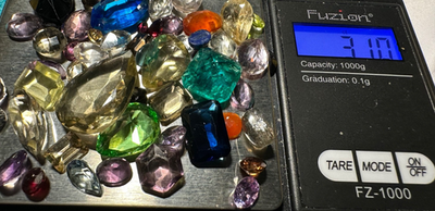 #ad #ad 300 carats plus of natural and lab created gemstones $54.00