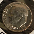 1970 D Roosevelt Dime Proof Reverse Of 1968 Error