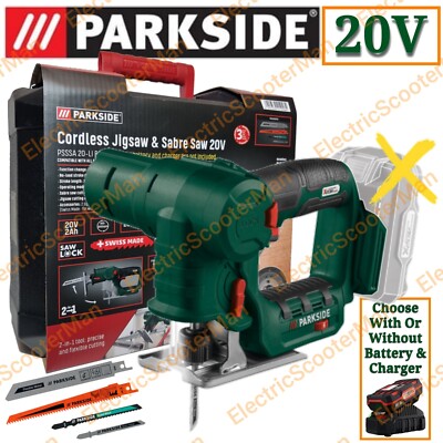 20 Li A1 Parkside Jigsaw Battery Parkside 20V Cordless 2in1