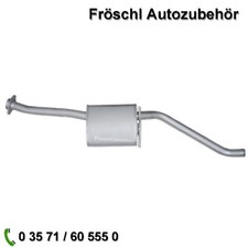 Vorschalldämpfer Auspuff Mitte für Opel Omega A 2.3 limo a*