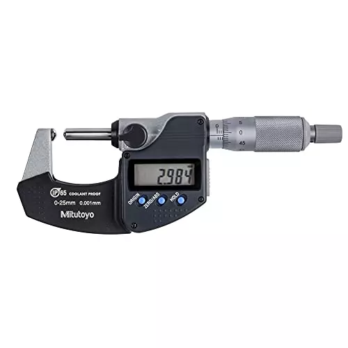 Mitutoyo 395-271-30 BMD-25MX Spherical Micrometer 0-25mm Digital Japan