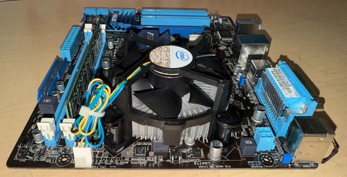 ASUS P5G41T-M LX Plus LGA 775 Intel Duo CPU E7500 @ 2.93GHz 2Gb RAM KL - Picture 12 of 16