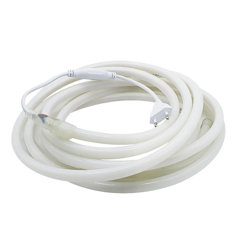 360 Degree Round LED Neon Strip Flexible Light 120Leds/M 5M 110V/220V Waterproof - Image 2 of 4