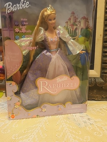VTG 2001 BARBIE RAPUNZEL NEW OPEN BOX DOLL COLLECTORS EDITION - Picture 12 of 24