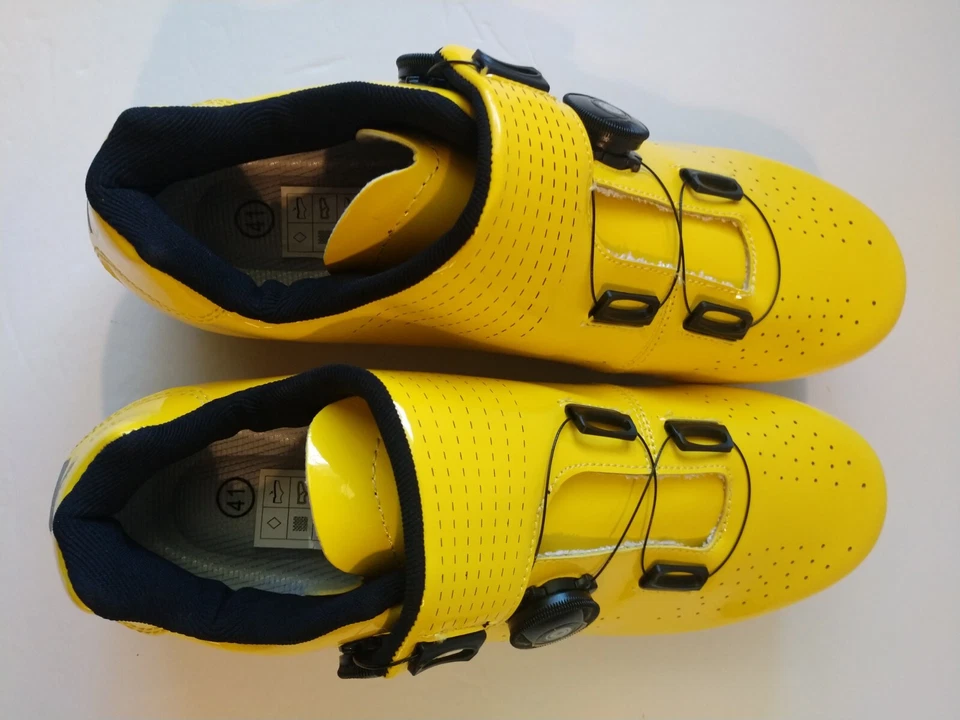 Mtb Ciclismo VELOCIDAD Zapatos-Bicicleta de Carretera Tenis Autobloqueantes Antideslizantes Para hombres 41 NUEVO Foto 3 de 4