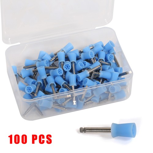 100/200pcs Dental Latch type Rubber Polishing Cups Brushes Tooth Prophy Polisher - Picture 38 of 104