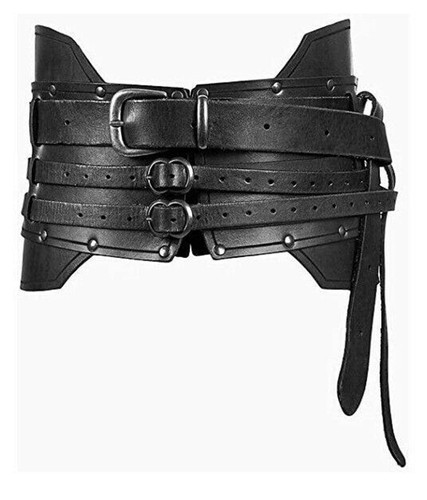 Cinturón Ancho Medieval Vintage Caballero Armadura V Pirata Hombres Cinturón Accesorios Nuevo - Imagen 6 de 9