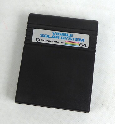 Commodore 64 C64 -- VISIBLE SOLAR SYSTEM -- Modul Cart