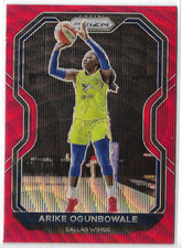 2021 Prizm WNBA Ruby Wave Prizm #79 Arike Ogunbowale Dallas Wings Notre Dame